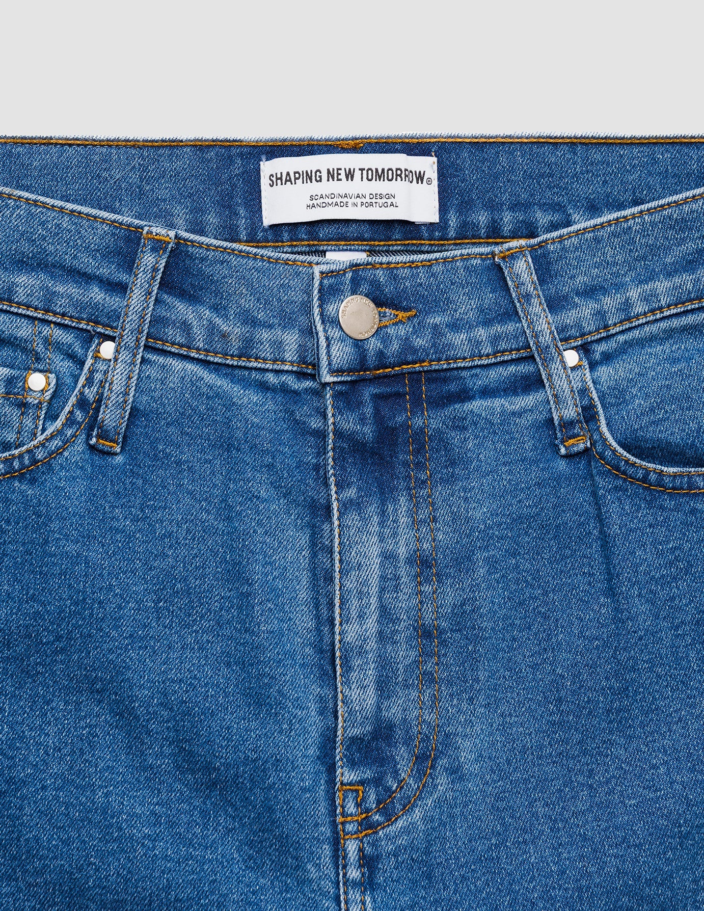 Matteo Jeans Relaxed Fit Mid Blue